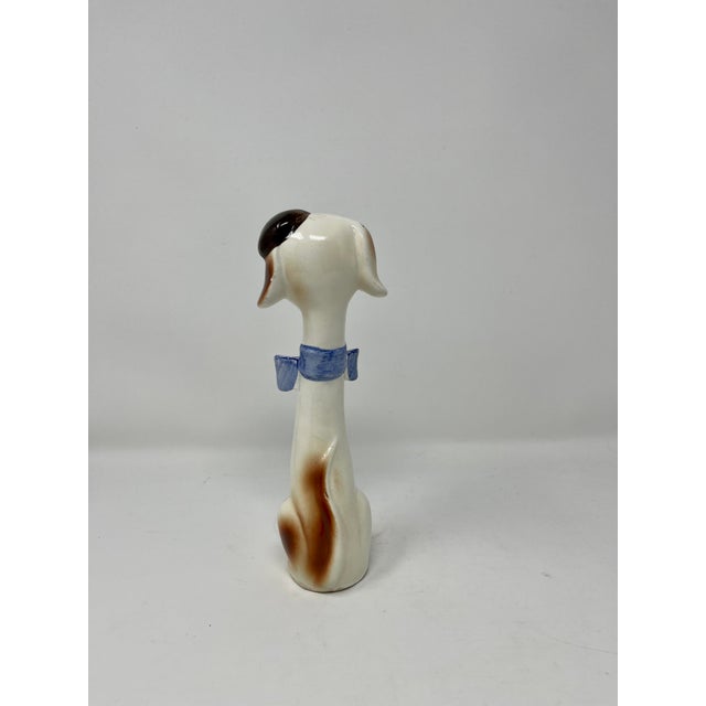 MidCentury Modern Ceramic Dog Statue Chairish
