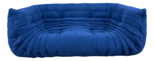 Blue Togo 2-Seater Sofa with Arms from Ligne Roset, 2006s