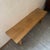 Vintage Raw Wood Bench, in Very Good conditions. Designed 1960 to 1969