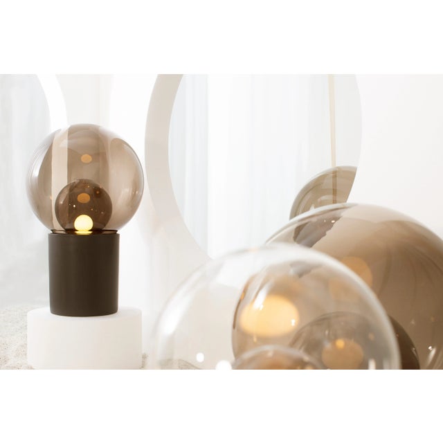 Boule Collection is the Project Collaborative by Rosenthal Designed by Sebastian Herkner. Small Boule is the floor lamp...