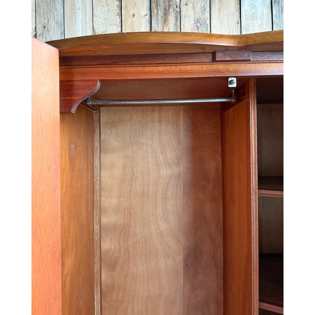 Art Deco English Wardrobe, 1890s For Sale - Image 6 of 18