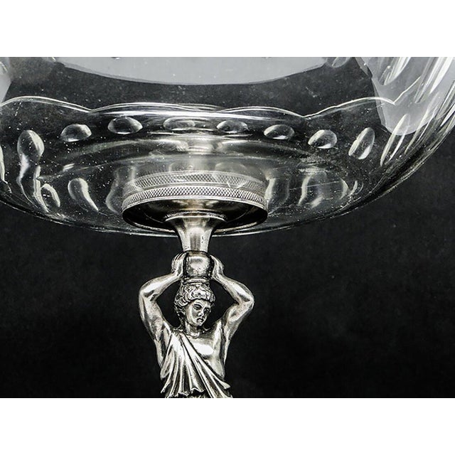 19th Century Austro-Hungarian Silver Fruit Platter For Sale - Image 12 of 13