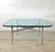 Mid-Century Modern Vintage Mies Van Der Rohe Barcelona-Style Chrome & Glass Coffee Table — 1970s–80s, 36" Square For Sale - Image 3 of 12