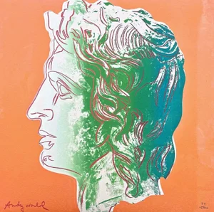After Andy Warhol, Alexander the Great Orange, 1980s, Print