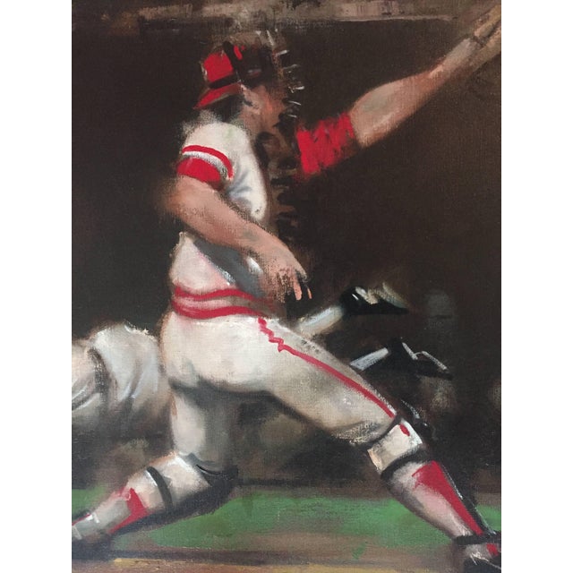 John Dobbs, Play at The Plate, Sporting Scene, 1981 For Sale - Image 4 of 8