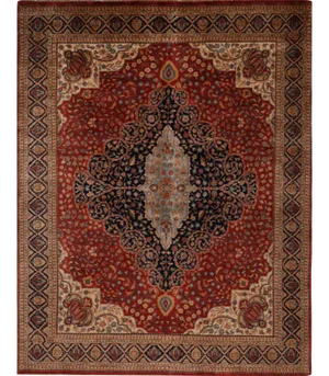 Handwoven Persian Farahan Style Area Rug 8'0" X 9'8"