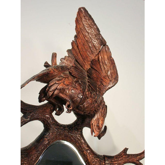 19th Century 19th Century Black Forest Carved Hall Tree For Sale - Image 5 of 10