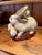 Ceramic Glazed Rabbit Family Centerpiece Majolica For Sale - Image 6 of 10