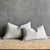 Traditional Belgian Otis Linen Lumbar Pillow in Snow 12 X 20 Inch With Insert For Sale - Image 3 of 6