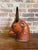 Brown Mid 20th Century Modern Carved Wood Bull Bust Sculpture With Brass Horns For Sale - Image 8 of 13
