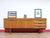 Brown Mid Century Modern Vintage Teak Sideboard Credenza in the Style of Stonehill Danish Style For Sale - Image 8 of 15