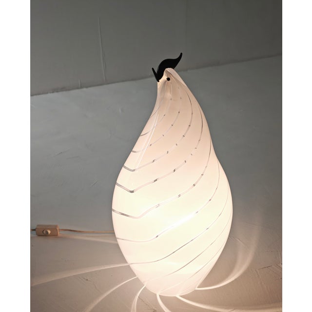 Vintage Murano Glass Table Lamp, 1970s For Sale - Image 14 of 15