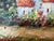 Vintage Impressionist Landscape Oil Painting Floral Meadow Countryside Scene For Sale - Image 9 of 10