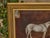 Antique English Oil Painting of a White Horse in Giltwood Frame, circa 1884 For Sale - Image 10 of 12