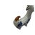 Royal Blue Vintage Mexican Folk Art Pottery Hand-Painted Ceramic Antelope Figurine For Sale - Image 8 of 12