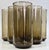 Tawny Mid-Century Tumblers- Set of Six For Sale - Image 9 of 12