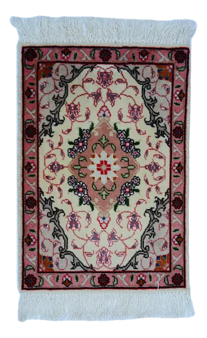 Tabriz Rug in Silk and Cotton, 2000s