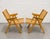 1960s Pair of Mid Century Modern "Rex" Folding Lounge Chairs Designed by Niko Kralj, C. 1960's For Sale - Image 5 of 13