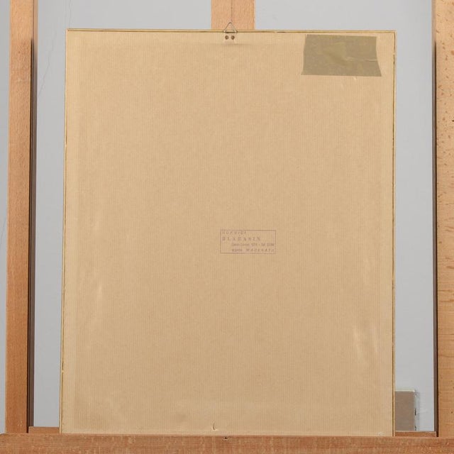 1980s Maya Nagy, Face of a Woman, 1982, Painting For Sale - Image 5 of 6