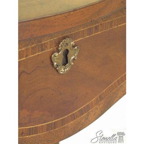 Wood Maitland Smith #3630-062 French Style 1 Drawer Mahogany Nightstand For Sale - Image 7 of 9
