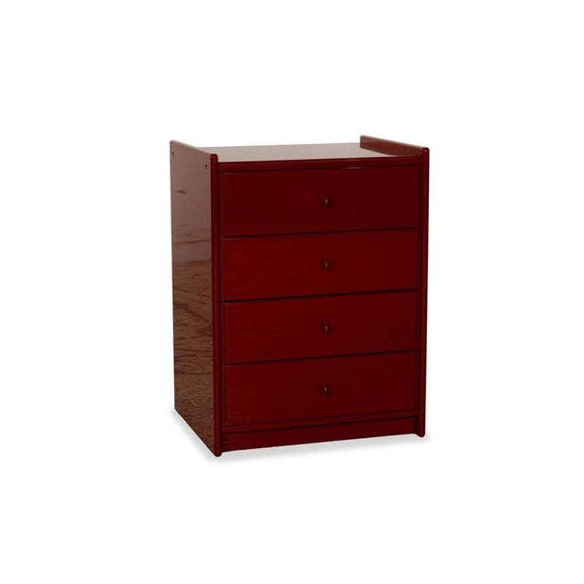 Olinto Wooden Sideboard in Red from B&b Italia / C&b Italia, Set of 3 For Sale - Image 13 of 18
