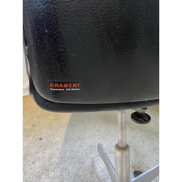 Mid-Century Space Age Confer Office Swivel Chair from Drabert Stahlmöbel Minden, 1970s For Sale - Image 6 of 12