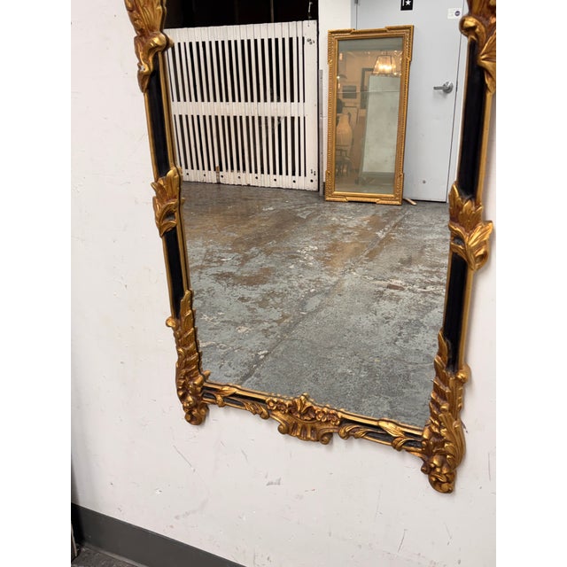 Wood The Uttermost Company Rococo Revival Mirror For Sale - Image 7 of 12