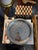 Rare vintage 1990s trophy silver plated traditional style engraved ‘Harvard 1998” round tray.