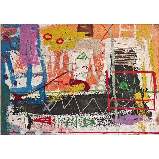 1990s Joškin Šiljan, Let Let Bubarado, 1997, Oil on Canvas, Framed For Sale - Image 5 of 9