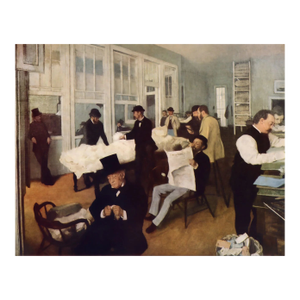 Edgar Degas Cotton Market Limited Edition