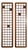 Vintage Italian Modular Coat Racks, Set of 2 For Sale