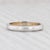 1910s Anitque Caldwell Band 18k White Gold Wheat Etched Wedding Ring Size 6.5 Engraved For Sale - Image 5 of 7