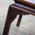 Early to Mid-20th Century Chinese Chippendale Petite Coffee Table Walnut With Black Glass Inset Top For Sale - Image 6 of 18
