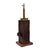 Vintage 1970s Brutalist Torch Cut Table Lamp With Nakashima Style Wood Base For Sale - Image 10 of 15
