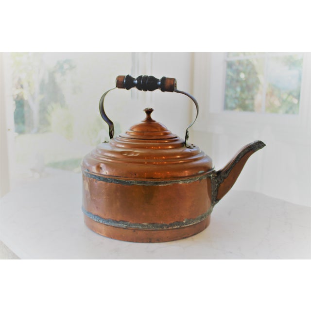 Antique European Copper Coffee Kettle Chairish