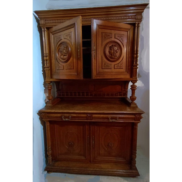 19th Century French Walnut Buffet For Sale - Image 10 of 10