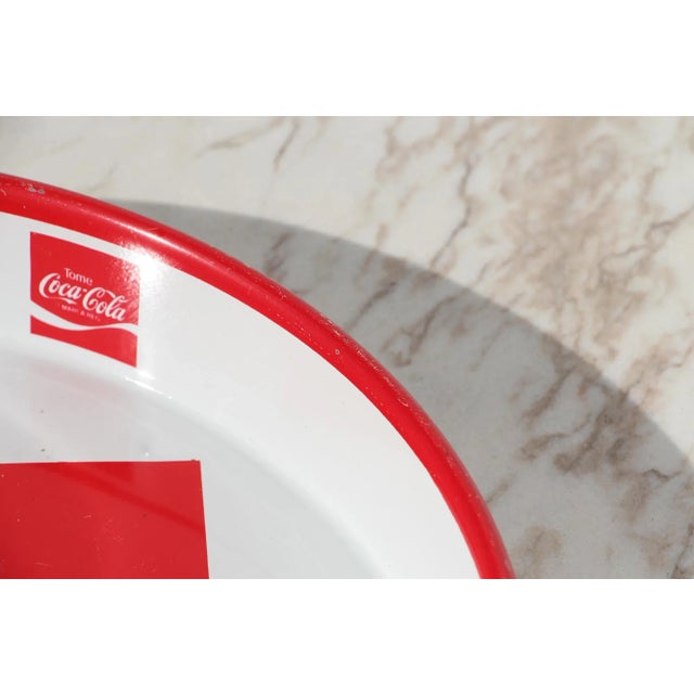 1970s 1970s Rare Coca-Cola Advertising Serving Tray, Venezuela For Sale - Image 5 of 13