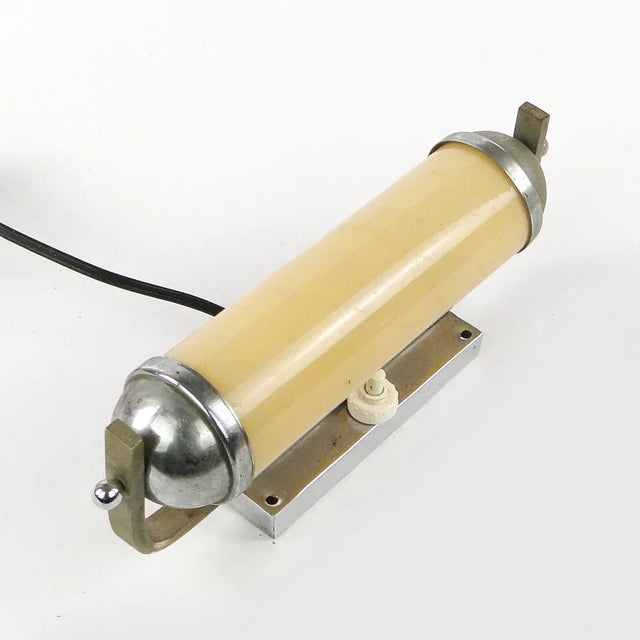 Art Deco Wall Lamp from Napako, 1950s For Sale - Image 4 of 10