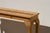 1980s Handcrafted Queen Anne Sofa Table, Fire-Figured Sugar Pine Top For Sale - Image 11 of 14