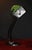 1920s Belgian Art Deco Green Enamel Adjustable Desk Lamp from Sevadac, 1920s For Sale - Image 5 of 17