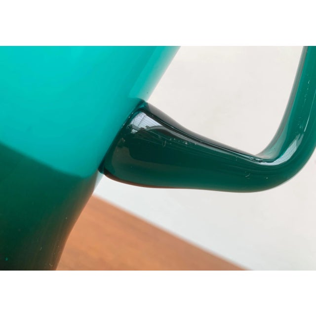 Mid-Century Glass Carafe Jug from Weitz For Sale - Image 13 of 18
