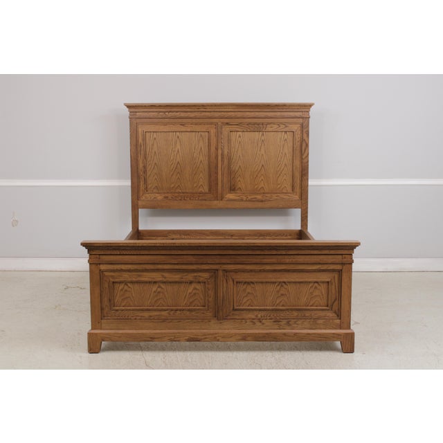 Age: Approx: 10 Years Old Details: High Quality Construction Large Impressive Bed Arts & Crafts Style Offered @ Fraction...