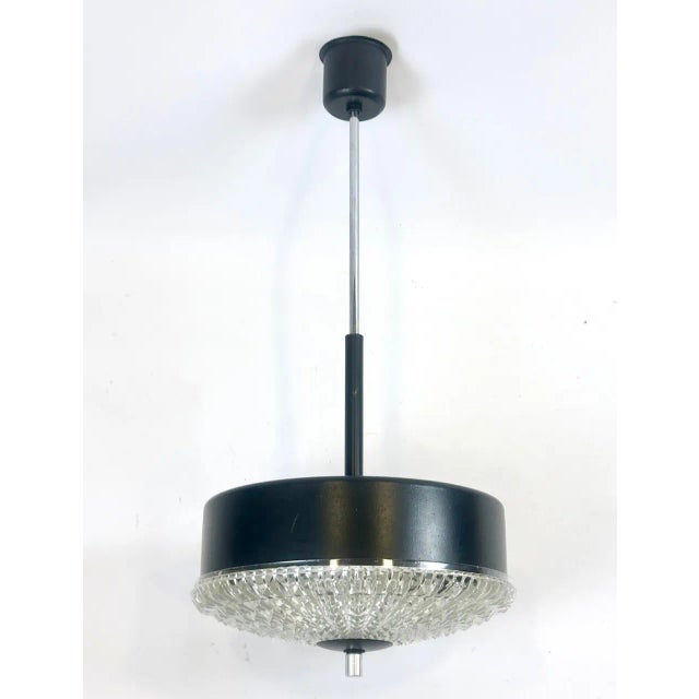 Mid-Century Pendant Lamp from Elektro Instala Jilove U Decina, 1970s For Sale - Image 10 of 10