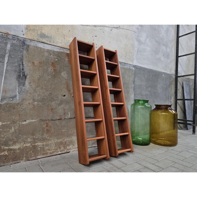 Danish CD Storage Rack in Teak, 1980s For Sale - Image 12 of 12