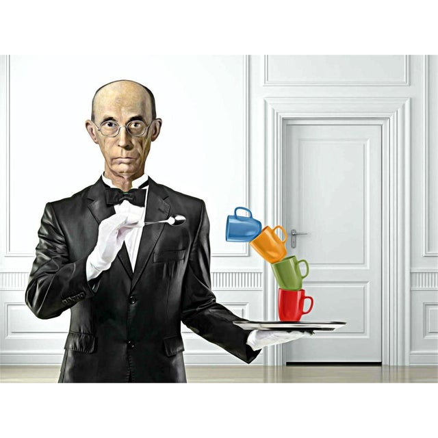 Mr. Strange Mr Wood returns to duty, 2019 Silkscreen print - signed and numbered 7/30 - Fabriano 240g art paper Size: 49 x...