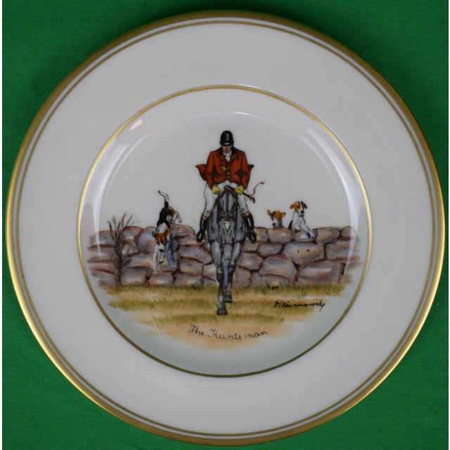 Set X 11 Frank Vosmansky X Abercrombie & Fitch Porcelain Bread Plates For Sale - Image 12 of 14