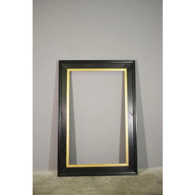 Decorative Frame in Fir Wood, 1990s For Sale - Image 6 of 6