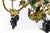 Huge Floral 6-Light Fruit Strand Hanging Lamp by Hans Kögl, Germany, 1970s For Sale - Image 12 of 13