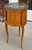 19th Century Antique French Marble Top Satinwood Inlaid Side Table For Sale - Image 5 of 7