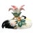 1996 Fitz & Floyd Crane & Lily Ceramic Candlestick Holder – Chinoiserie / Hollywood Regency For Sale